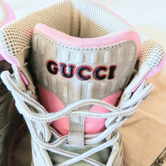 New. Gucci lace up booties - Picture 3 of 12